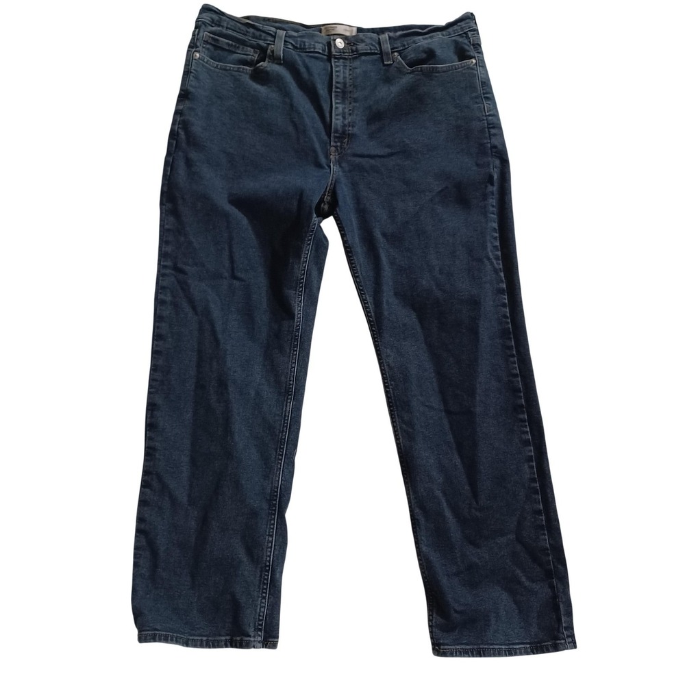 Levi Strauss Signature Jeans Mens 40x30 Blue Medium Wash Straight Leg Denim